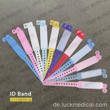 Medizinische ID -Bänder für Patienten
